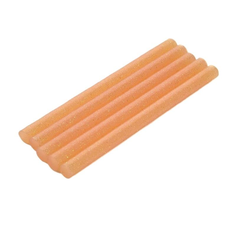 Barras Silicona Caliente 7mm 60 uds 12 colores barritas de pegamento de fusión caliente adhesivo de 7mm barras de pegamento con brillo surtido for reparación artesanal de pegamento eléctrico Barras De