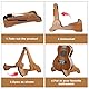 BORDEAG Gitarrenständer, Instrumentenständer, Bodenbelaghalter, Akustikgitarrenständer Gitarrenzubehör Gitarrenhalter Für Akustikgitarre, E-Gitarren Und Bassgitarre(Braun)