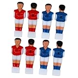 WOONEKY 8 Piezas títere de fútbol Jugador de fútbol de Mesa futbolín Hombre Jugador Chico de futbolín futbolines futbolín de Mesa Jugador de Futbol de Mesa minijugador de Futbol