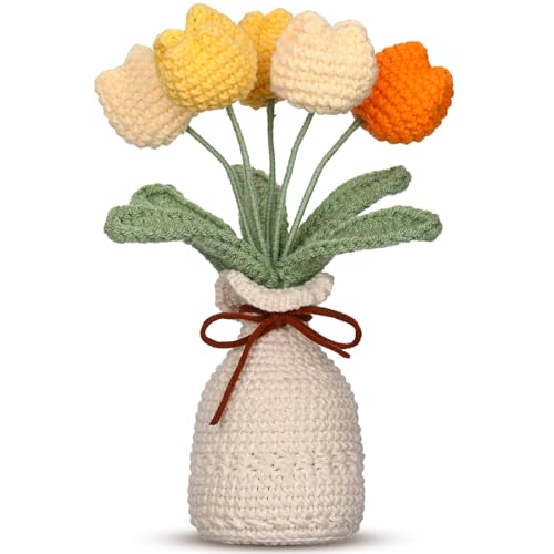 Marsui Crochet Tulip Bouquet Image