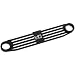 Hot Racing TCCT12601 Heat Sink Alum. Battery Strap CC02