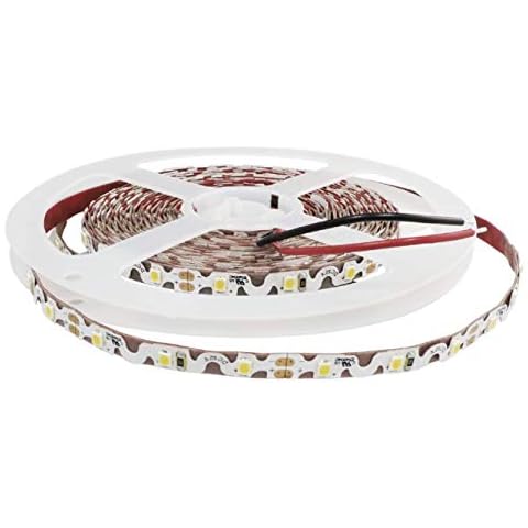 DEMASLED LED Lighting 24V 16.4ft UL Listed Warm White 2835 SMD Zig-Zag LED Strip Lights Dimmable 660lm/m 6.2W/m 300 LEDs 60 LEDs/m IP33 Non-Waterproof. S Shape Angle Turning Capable (Warm White) Cover