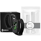KORE 2.0 Fitness Tracker Bundle (White) - Smart Fitness Watch with Replacement Band | Fitness Watches for Women & Men | Exercise Watch Tracks Calories| Sleek Health Tracker Wristband