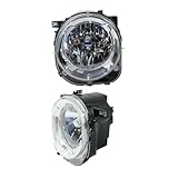 YUANKEECE Left Driver Right Passenger Headlight Assembly compatible with Jeep Renegade 2015-2018