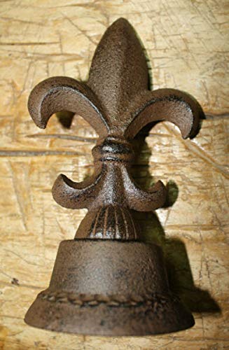 MIABE-Large-Cast-Iron-Supplies-for-Fleur-DE-LIS-Finial-Garden-Statue-for-Home-Decor-Rustic-Ranch-Saints MIABE Large Cast Iron Supplies for Fleur DE LIS Finial Garden Statue for Home Decor Rustic Ranch Saints