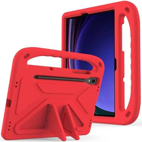 Funda antiamarilleo para tableta Funda compatible con Samsung Galaxy Tab S9 de 11 pulgadas 2023 X710/X716B/X718U con ranura Compatible with bolígrafo, funda protectora ligera de EVA a prueba de golpes