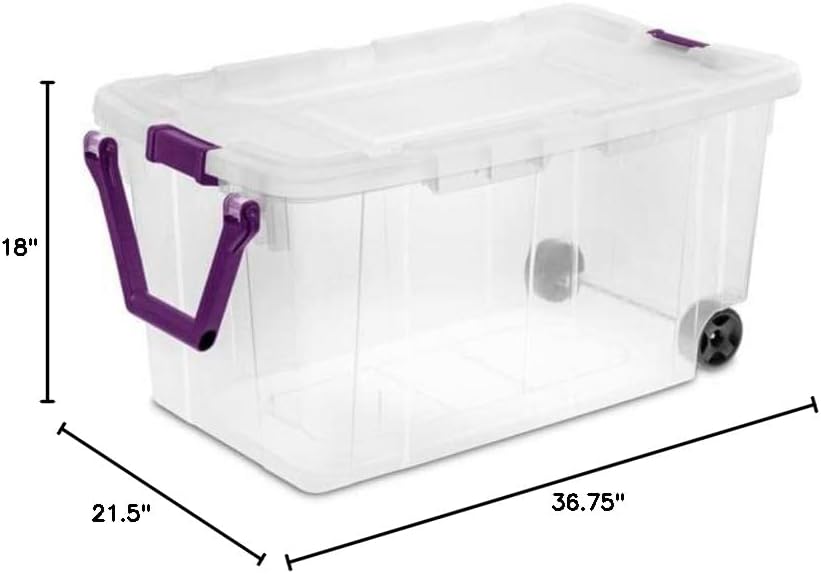 1468 – 160 Qt. Wheeled Storage Box