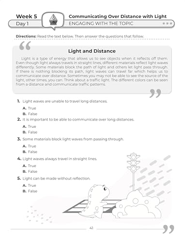 1st Grade Science: Daily Practice Workbook | 20 Weeks of Fun Activities (Physical, Life, Earth and Space Science, Engineering | Video Explanations Included | 200+ Pages Workbook) - Image 6