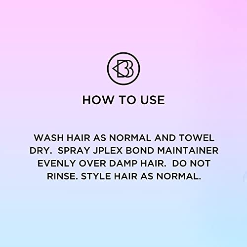 Jerome Russell Bblonde JPLEX 4 Bond Maintainer, Hair Treatment to Protect, Strengthen & Restore Damaged Hair - Image 4