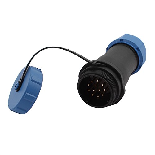 Conector impermeable de cable Aexit SP2111/P 12 pines miniatura 1