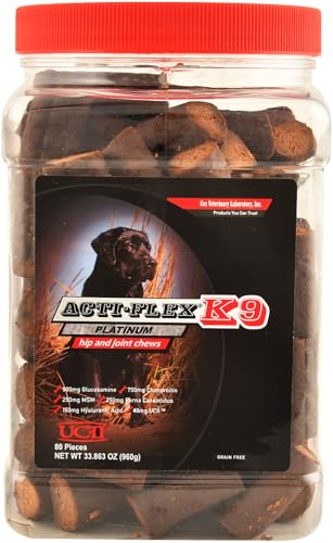 Cox Veterinary Lab Acti Flex K9 Grain Free Chews 80 Count