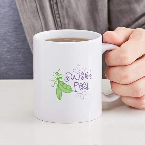 Taza de cerámica CafePress 11 oz blanca miniatura 6