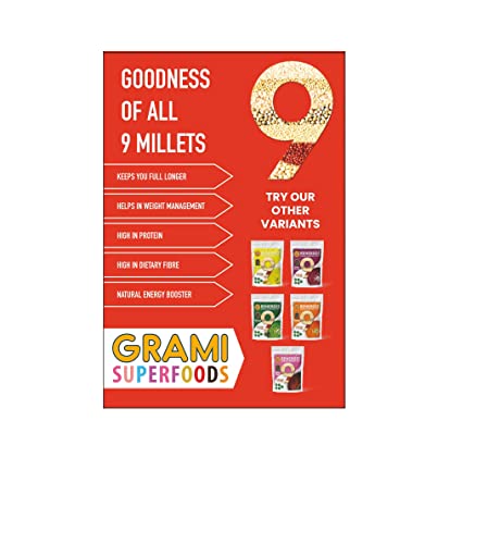 Grami Superfoods RENERGEE Millet Tomato Instant Soup Packets - Gluten-Free, No MSG, High Protein & Fiber (20g*12 pack) - Image 5 thumbnail
