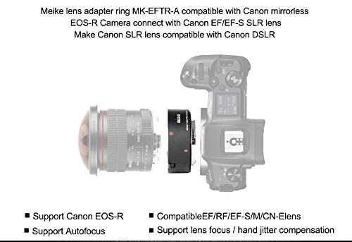 Meike MK-RF-AF1 - Anillos de extensión macro automáticos para Canon EOS Meike MK-RF-AF1 - Anillos de extensión macro automáticos para Canon EOS