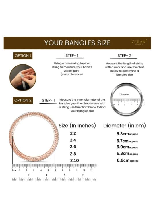 Image of Zeraki Jewels Gold Plated Designer Ruchi Bangle. (Set of 4)