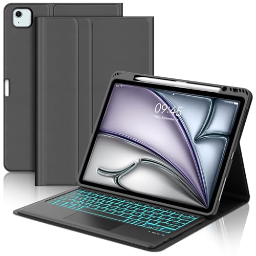 Housse Clavier Bluetooth iPad Air 13 Pouces M4 M3 M2 AZERTY Français