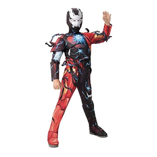 Rubies Iron Man Venomized para niños, talla S
