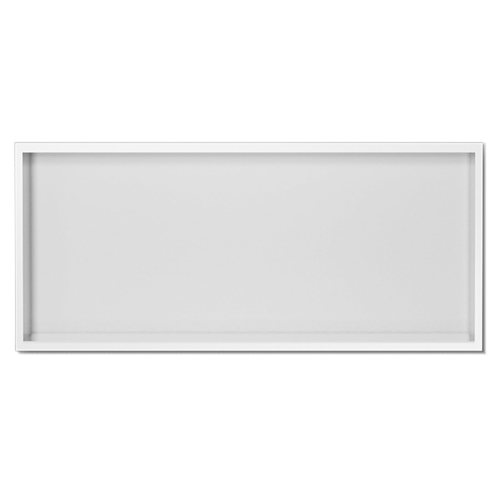 AYCDL 304 Stainless Steel Shower - Waterproof Wall Shelf for Bathroom Kitchen Living Room - Red nizer for Shampoo & Toiletries - 120x28x12.5 cm,Bianco-90x28x12.5CM/35.44x11.03x4.93in