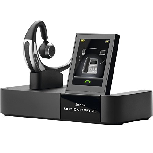 image for Jabra Motion Office Bluetooth Headset with Touch Screen Base for Desk 