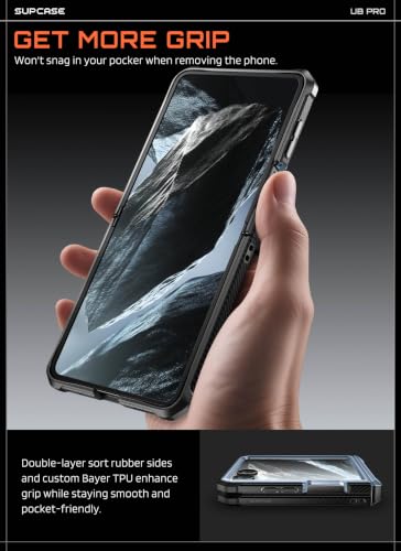 Image of SUPCASE for Samsung Galaxy Z Flip 8 Case with 360 Rotating Belt Clip, Tilt