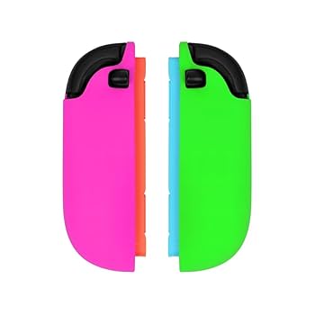 (未使用･未開封品)　Switchジョイコン用 TPUプロテクト (グリーン&amp;ピンク) bt0tq1u Amazon.co.jp: Switchジョイコン用 TPUプロテクト (グリーン
