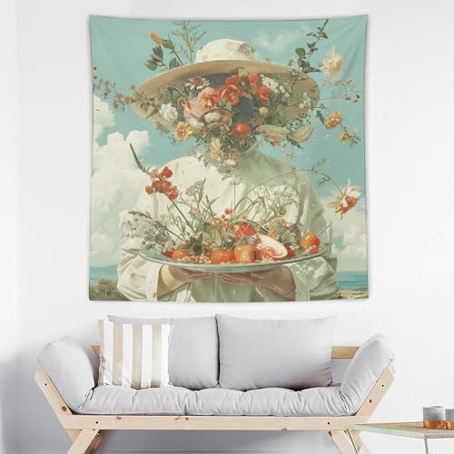 Décoration murale esthétique pour fond de studio et chambre