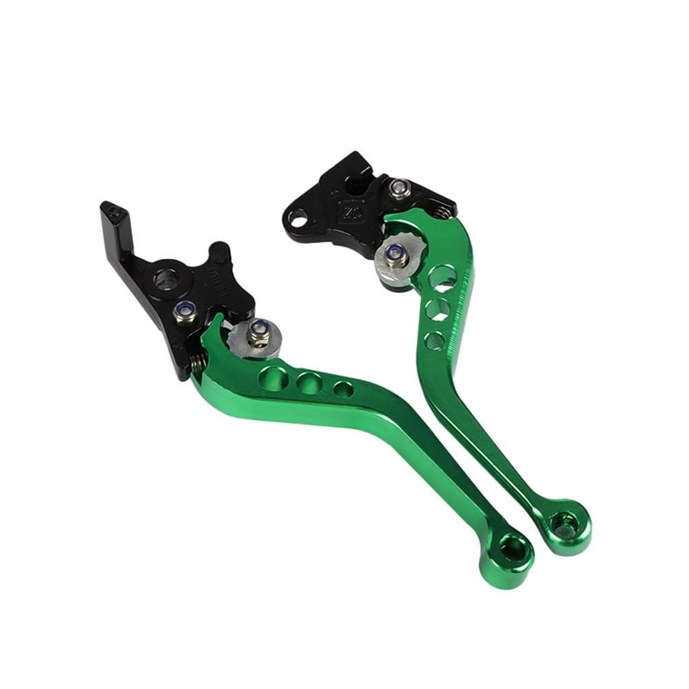 Ltczgrci Green Motorbike Brake Levers Motorbike Parts Adjustable Clutch Brake Handle Drum Lever For