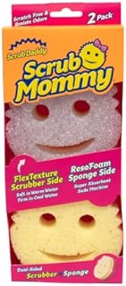 Scrub Daddy Gąbka Peeling Mommy Violet, Dwupak