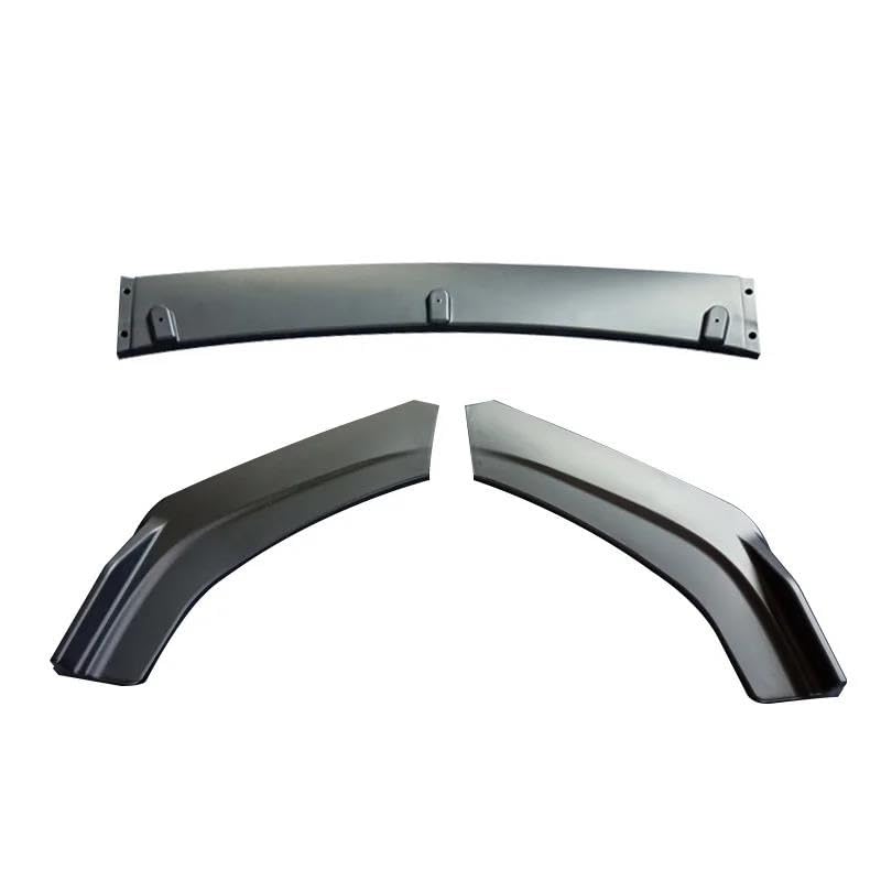 Spoiler avant noir mat pour Lancer Evo et pare-choc sport