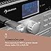 auna Mary ANN Tocadiscos - Dab+, 24W máx, Reproductor de CD, Bluetooth,...