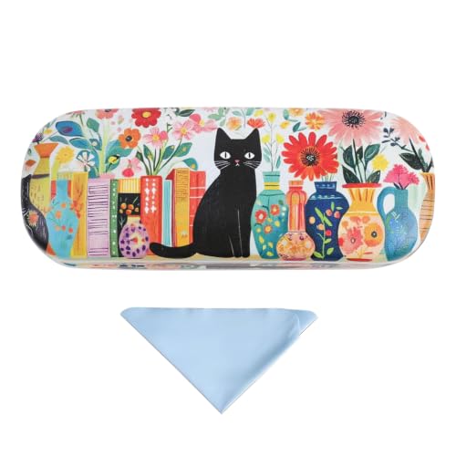 Image of PERFECTSIGHT Hard Shell Eyeglasses Case, Kawaii Protective Glasses Case for Kids, Cute Eyeglass Case for Women Men Girls