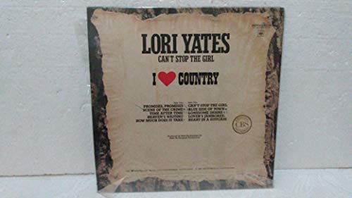 Lp Lori Yates - Cant Stop The Girl