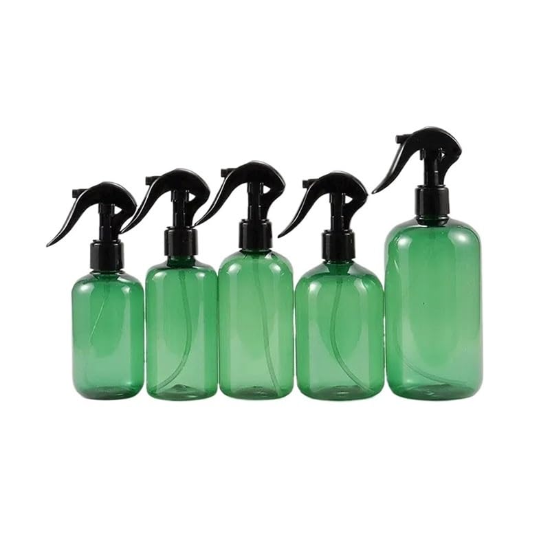 Botella rociadora premium for limpieza capilar y jardinería con aplicador de agua en aerosol de niebla fina. Diseño recargable for un uso doméstico eficiente. Botella rociadora vacía.(Green Bottle,250