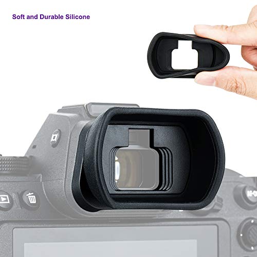 Extended-Type Soft Silicone Eyepiece for Nikon Z7II Z7 Z6III Z6II Z6 Z5II Z5 Camera Replaces Nikon DK-29 Eye Cup - Image 2