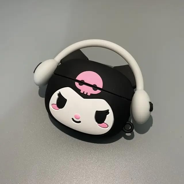 Image of Cartoon Silicone Case Compatible with Apple AirPods Pro 2 Case Cover - Cute 3D Shockproof 360 Protective Skin Cover with Keychain | AirPods Pro 2nd Gen Case (Cool-Kurami)