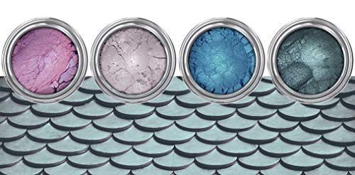 Concrete Minerals Eyeshadow, Silky- Smooth And Highly Pigmented, Longer-Lasting With No Creasing, 100% Vegan And Cruelty Free, Handmade In Usa, 8 Grams Loose Mineral Powder (Mermaid) #TOP4