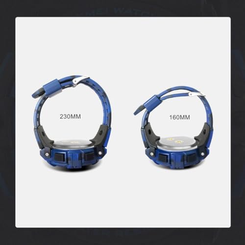 Reloj Digital para Hombre-Relojes Militares Deportivos 5 ATM Impermeable al Aire Libre Cronógrafo Militar Relojes de Pulsera para Hombres con Luz Trasera LED, Alarma, Fecha, a Prueba de Golpes - imagen 7