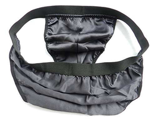 Mens Bikini Underwear Briefs 100% Pure Silk 6 Pairs In One Economic Pack3