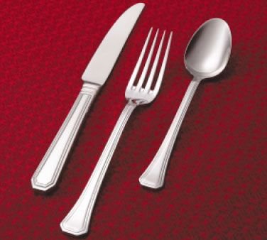 Browne Foodservice 502021 Stainless Steel 7-1/8" Oxford Dessert Knife-502021