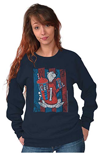 Brisco Brands Official Icee Vintage Polar Bear Logo Sweatshirt for Men or Women3