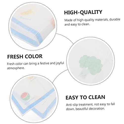 TOGEVAL 10 Stuks Tafelmat Baby Vloer Speelkleed Wegwerp Placemats Voor Peuters Peuter Placemats Voor Eettafel Eettafel Matten Kinderen Reizen Placemats Tafel Placemats Ingrediënten Baby - Afbeelding 7