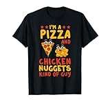 Chicken Nugget Pizza Lovers Nuggies Fans Nug Fast Food T-Shirt