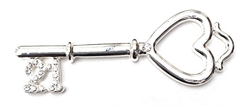 Equilibrium Silver plated Keepsake chiave per ° compleanno