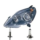 Scheinwerfer links Halogen Scheinwerfer links H1 für Zafira B Van inklusive OSRAM Lampen mit Elektromotor Gehäuse schwarzem Innenteil Stellmotor LWR