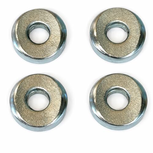 BV Parts Replacement R-Washers for Trailmaster Go-Kart Roll Cage Bars, Steel, 4-Pack