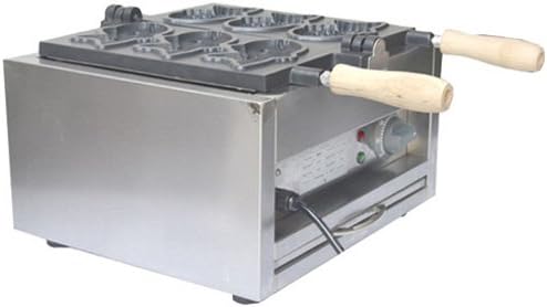 Generic Commercial Use Nonstick 110v 220v Electric 3-cavity 180° Opening Taiyaki Fish Waffle Maker
