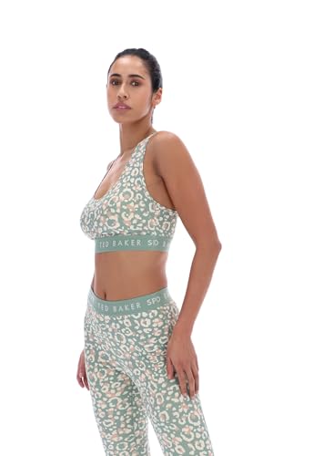 Soutien-Gorge Dos Nageur Ted Baker Sport Pansy Vert XL aux Finitions Premium