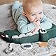 Done by Deer Geschenkbox Play Time Farbmix - Bauchzeit Babyspielzeug 0-6 Monate – Aktivitätsspielzeug Lagerungskissen Neugeborenen, Baby-Kuscheltuch mit Beissring, EIN Schmusetuch mit Beissring