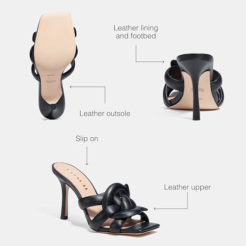 Coach Women's Kellie Leather Sandal Pump3