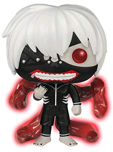 Funko Pdf00005607 Tokyo Ghoul Ken Kaneki Glow In The Dark 61 - Muñeca De Manga Para Bebé, Color Negro Y Gris